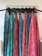 Women's Bohemian Chic Maxi Dress-red