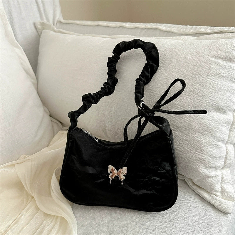 Ladies' French Style Niche Design New Stylish and Personalized One Shoulder Underarm Bag