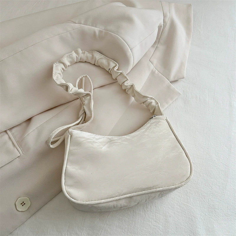Ladies' French Style Niche Design New Stylish and Personalized One Shoulder Underarm Bag