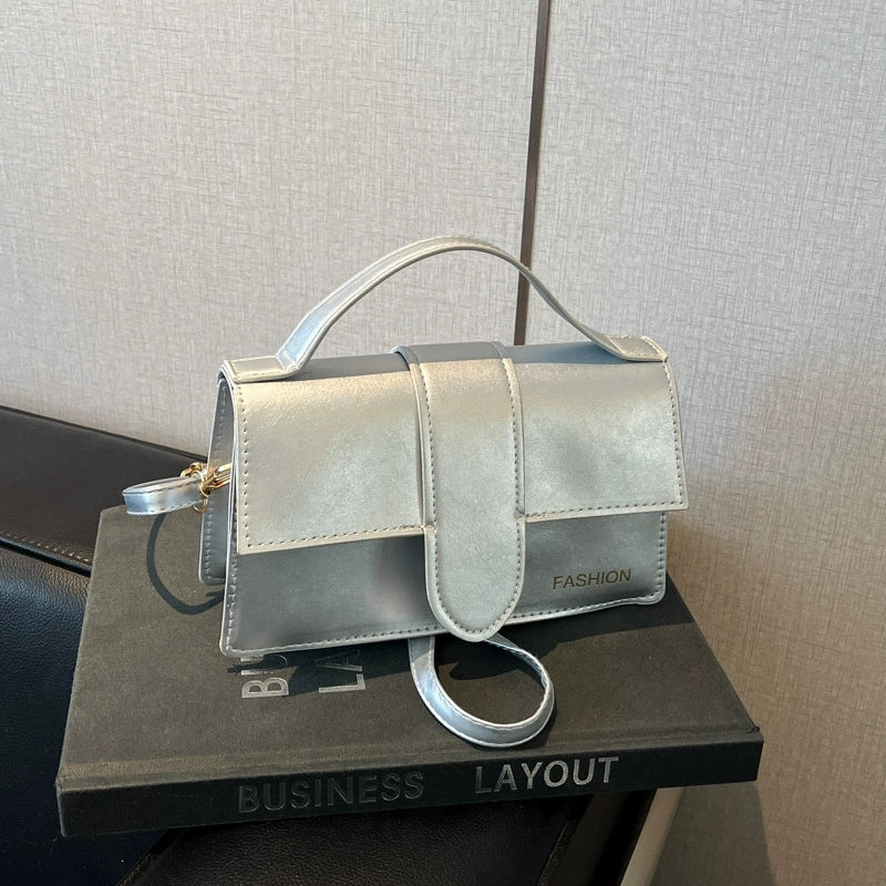 Women's Crossbody New Texture Diamond Grid Fashionable Versatile Small Square Bag