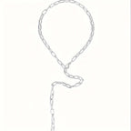 Ladies' Metal Splicing Body Chain Elegant and Personalized Accessory