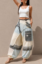 Women Solid White Stretch Ribbed U Neck Cropped Sleeveless Tank Top