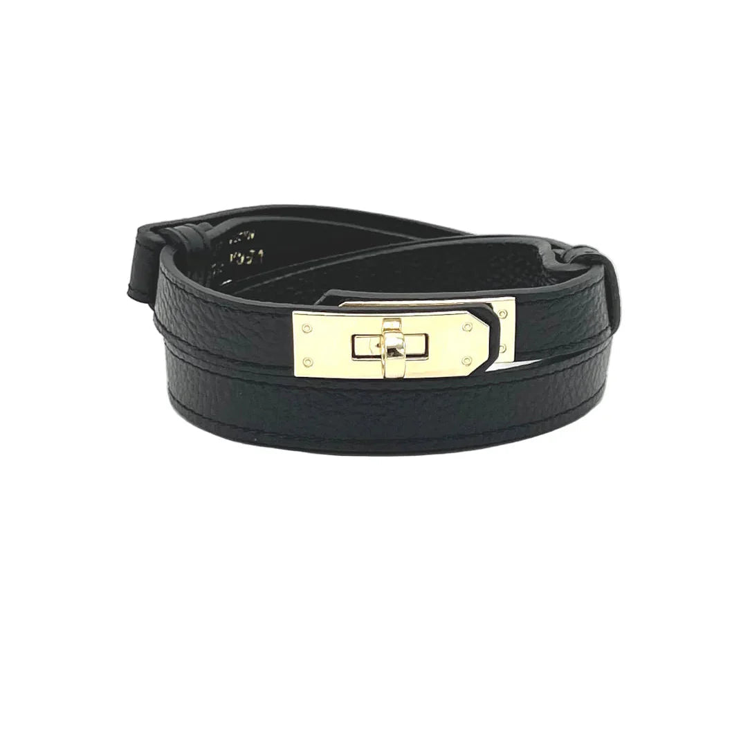 2026 Ermione, Ceinture en Cuir Véritable
