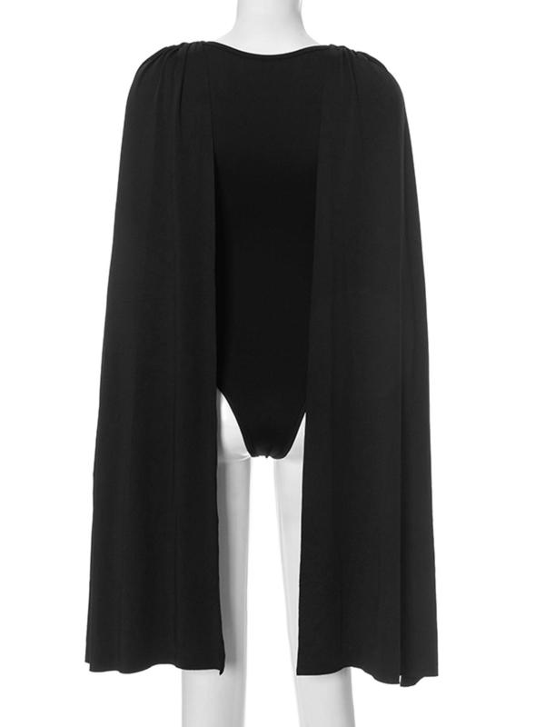 Body une pièce femme de couleur unie, body moulant décontracté à col bénitier tendance et minimaliste pour les soirées, vêtements d'été pour femmes, prêt-à-porter féminin