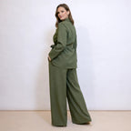 2026 Coordinato Blazer Annodato E Pantalone