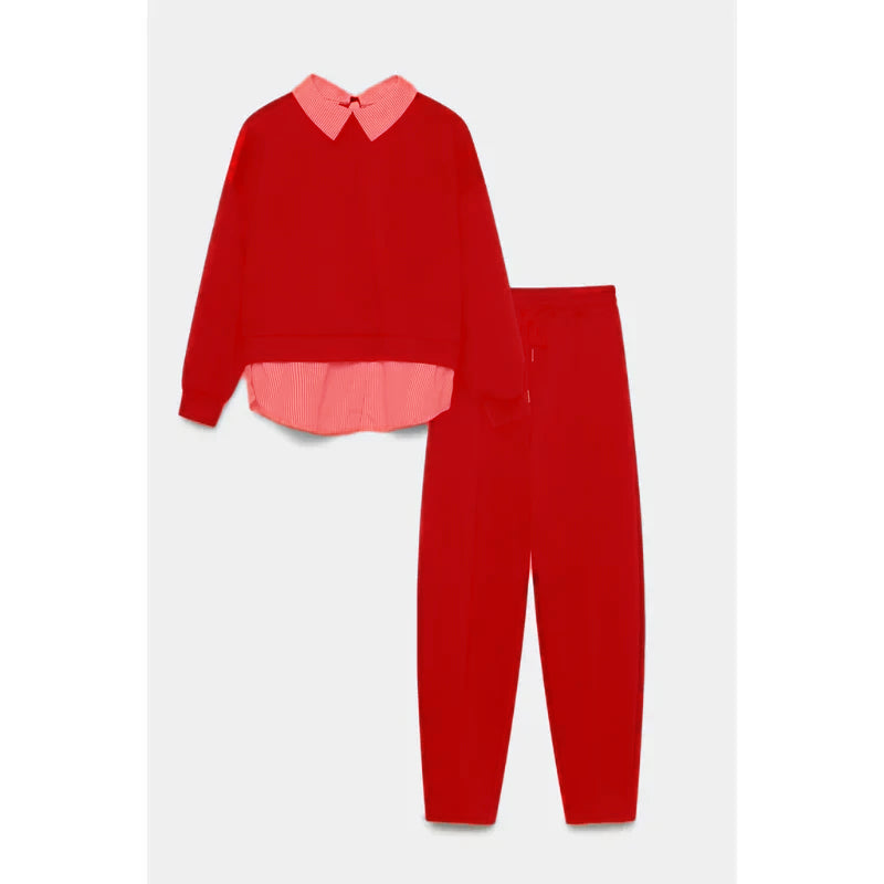 Ensemble deux-pièces pour femme, comprenant un haut et un pantalon