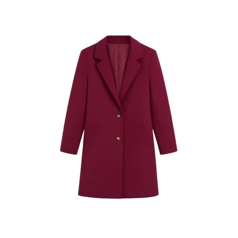 Manteaux | Vêtements Femme | Vestes et Blousons | Coupe Slim Formelle | Silhouette Élégante et Confortable, Convient à Toutes les Morphologies