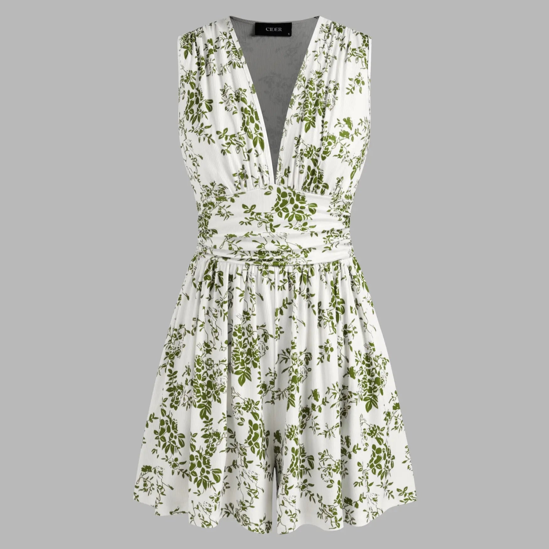 Combinaison bustier à col en V pour femme, printemps/été