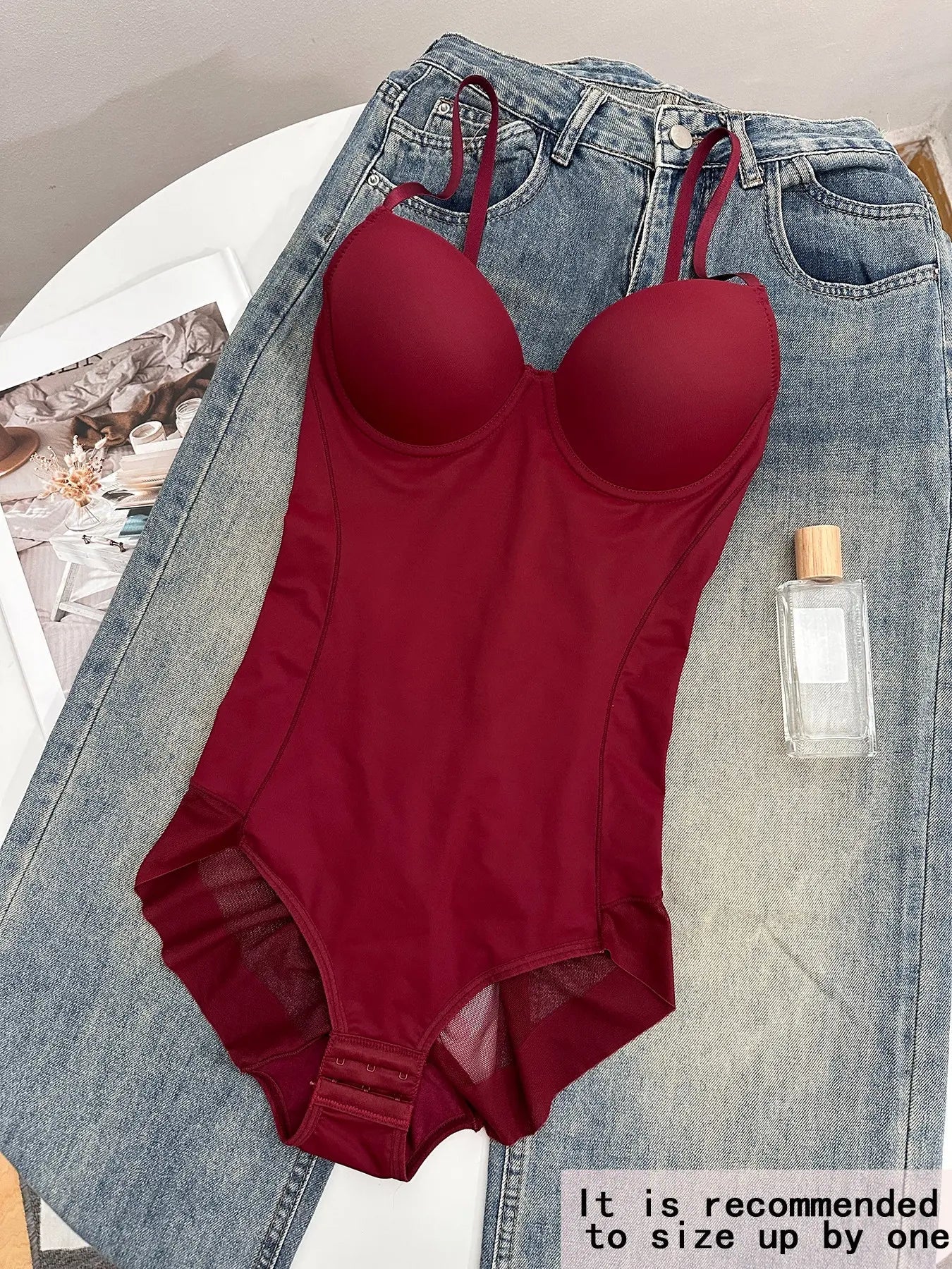 Justaucorps gainant femme avec soutien-gorge et bretelles réglables, effet amincissant sculptant, du XS au XXL pour toutes les saisons