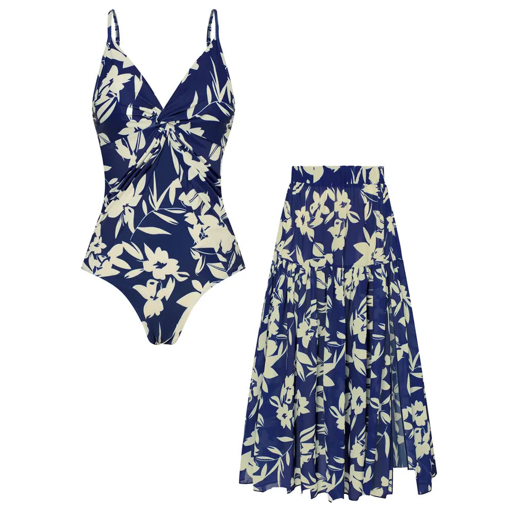 Ensemble de maillots de bain deux pièces, style décontracté et vacances, idéal pour la plage et la piscine estivales
