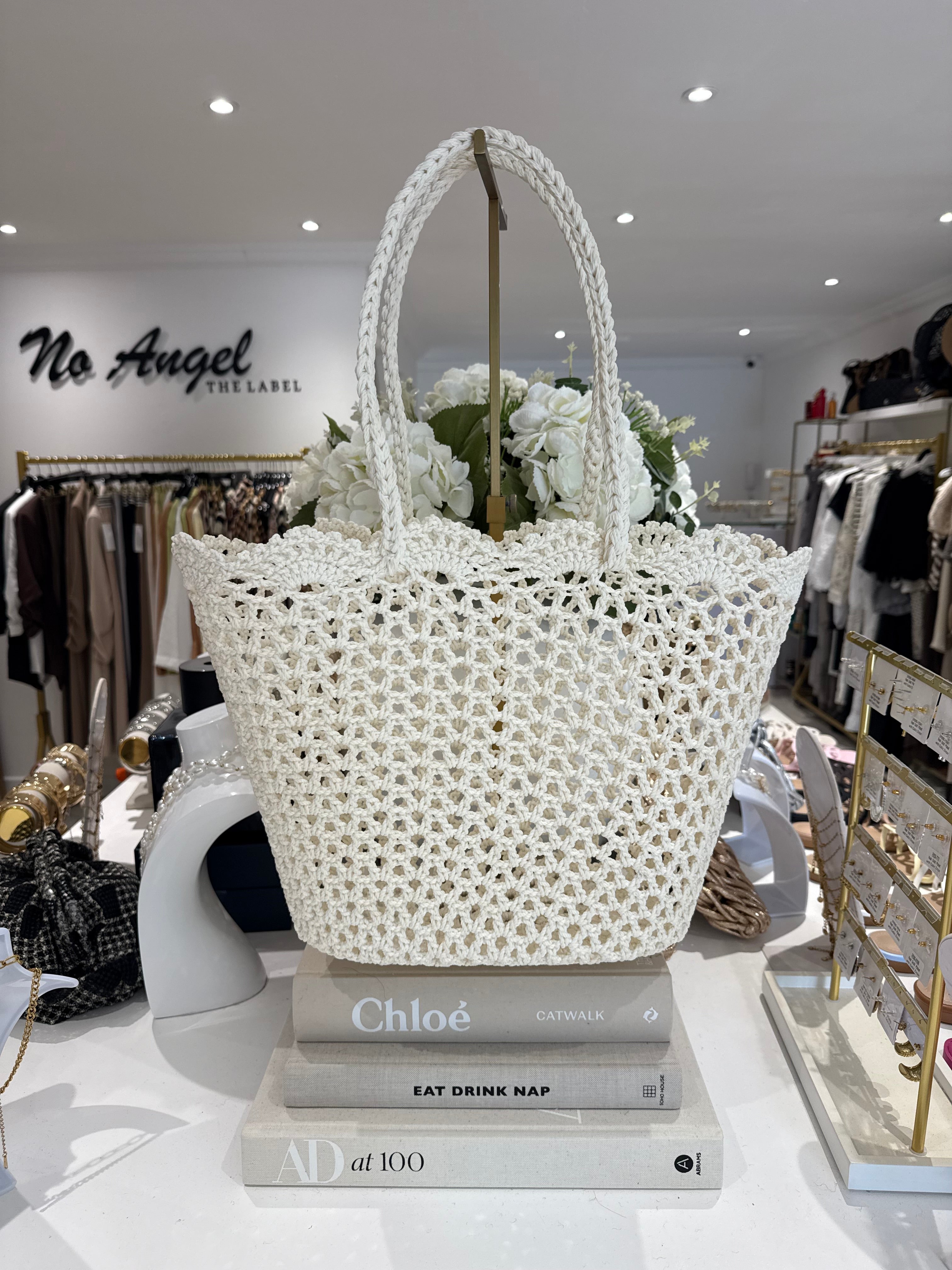 Large Woven Beach Bag (2 Colours)