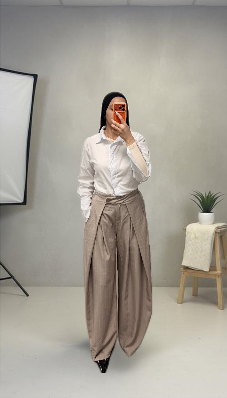 Pantalon Mya rayé