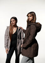 Women's Reversible Quilted Water - Repellent Jacket