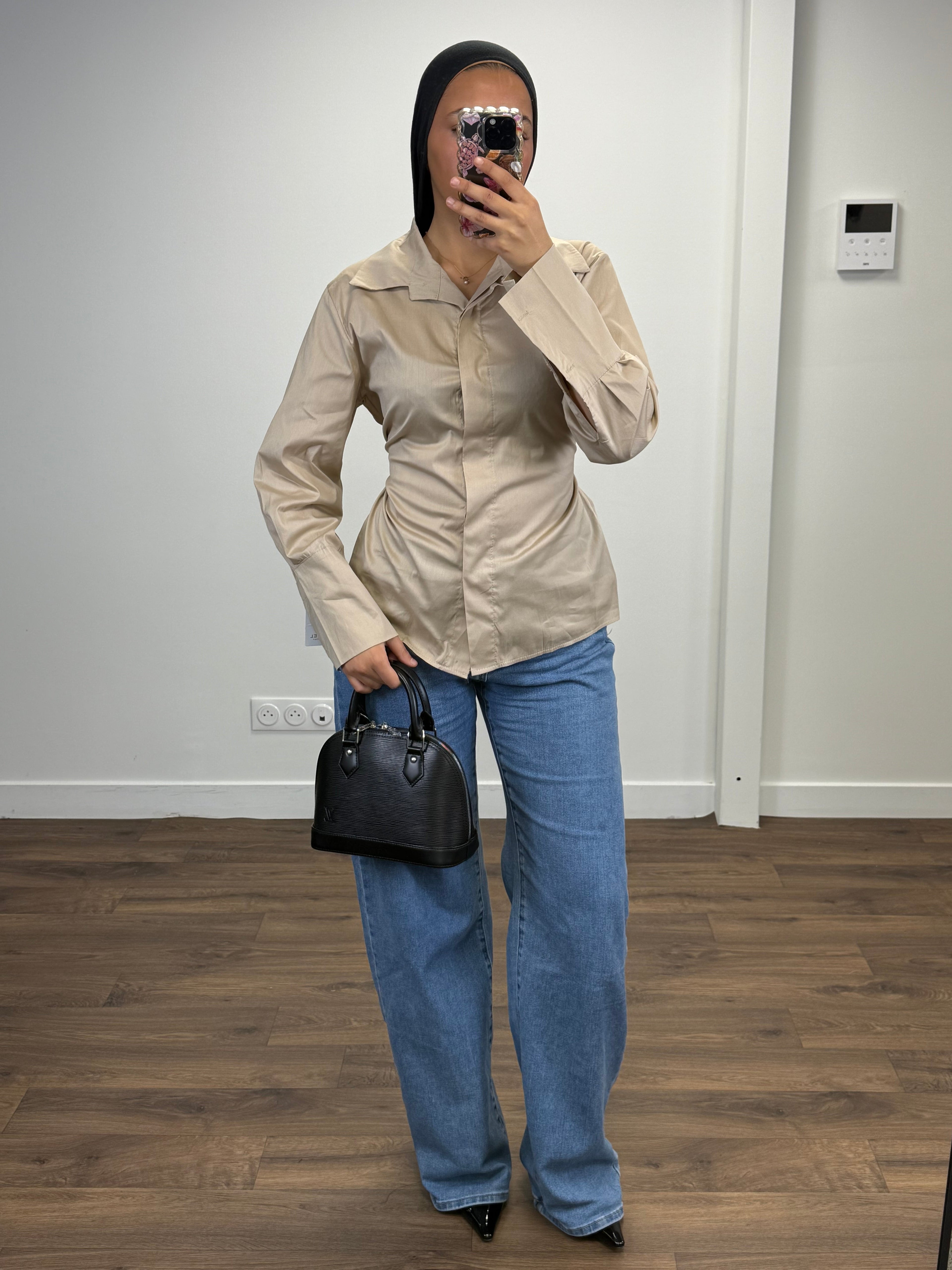 Tailored cotton shirt