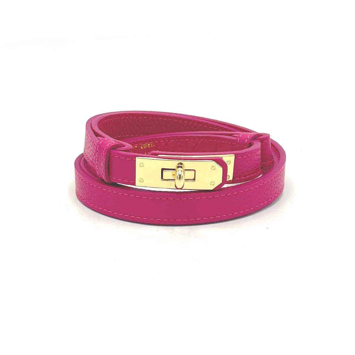 2026 Ermione, Ceinture en Cuir Véritable