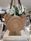 Faux Leather Strap Crochet Bag (2 Colours)