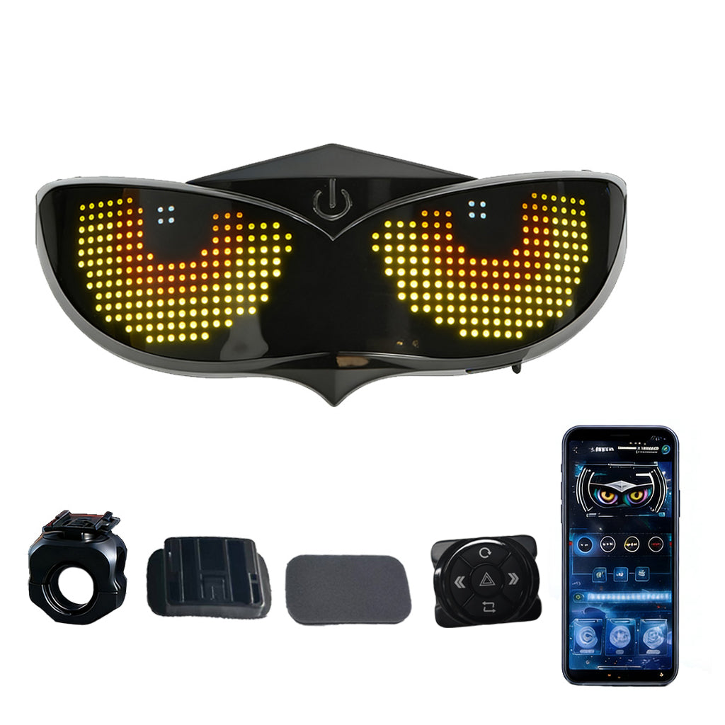 Smart LED Helmet Display