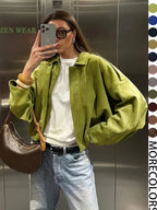 Aviator Jacket Woman, New In Coats And Jackets, Casual Zip Up Jacket Women's Winter Jacket, Oversized Pilot Jacket Cropped Fit, 2025 Streetwear Short Jacket Woman, Outerwear