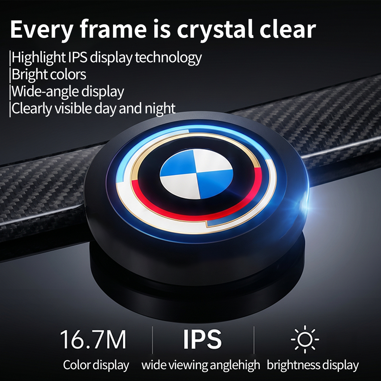 BMW Digital Display Emblem