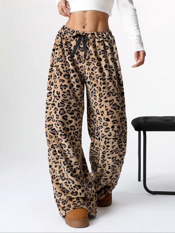 Pantalon décontracté d'hiver à carreaux, neuf, vintage, élastique, droit, ample, épais et chaud, confortable et élégant pour temps froid