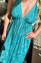 Women's Bohemian Chic Maxi Dress