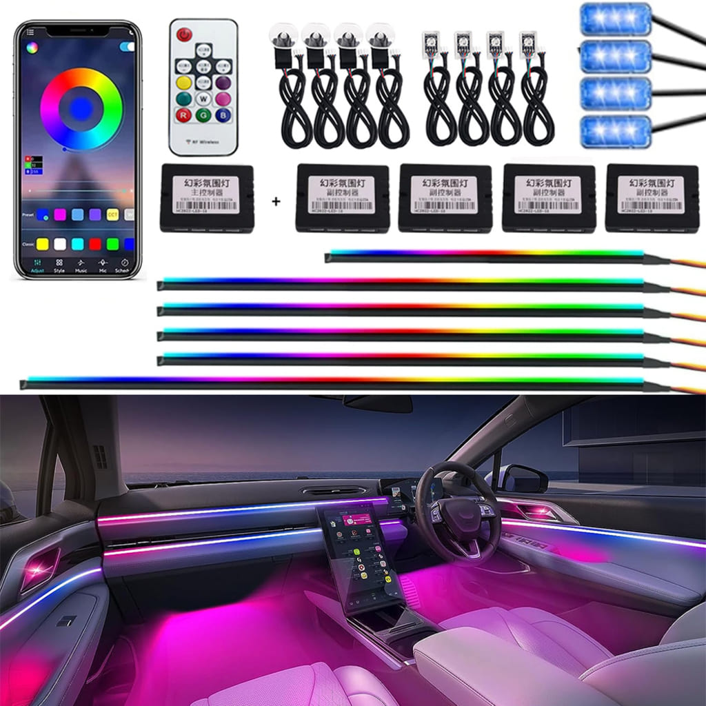 Universal Symphony Car Interior Ambient Lights