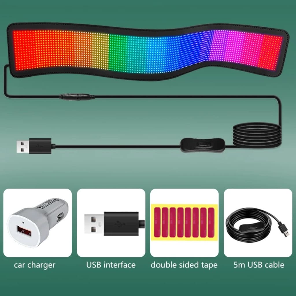High Brightness Devil Eyes Light with PU Leather Cover