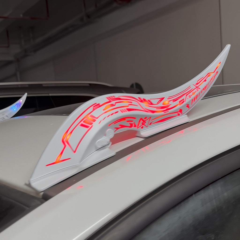 Pack of 2 pcs Dragon Horn Car Roof Decoration